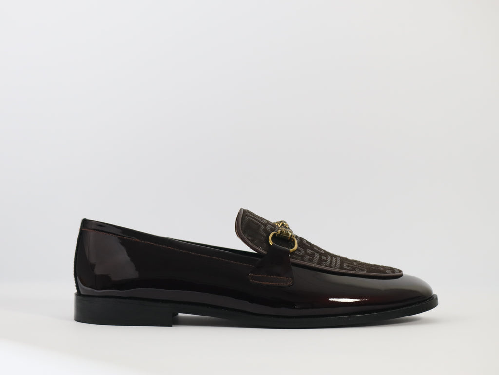 G-147 Patent Loafers Shoes